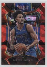2023 Panini Select Mezzanine Level Red Cracked Ice Prizm Dereck Lively II 1l78