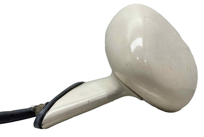 1981 Chevy Corvette OEM Left Hand Drivers SIde Cable Door Mirror Cream 1977-1982