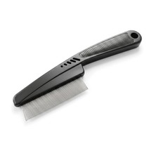 Yumflan 1.0mm Fine Tooth Stainless Steel Dandruff Comb