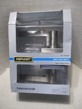 Defiant Tonebridge Bed And Bath Satin Nickel Door Lever 1007 789 948