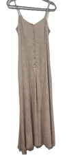 Ines de la Fressange Paris S Uniqlo Multicolor Polka Dot Strap Maxi Dress Beach