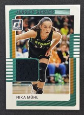 2025 Panini Donruss WNBA - Jersey Series Nika Muhl #34 Seattle Storm