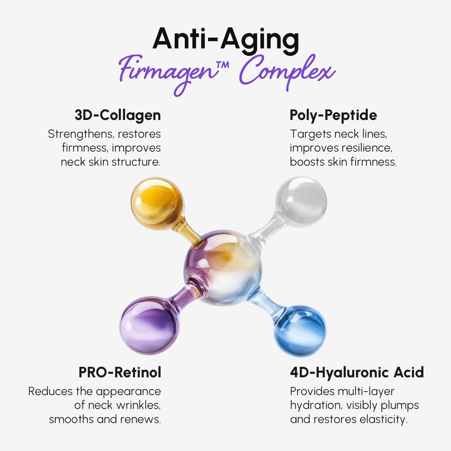 MAREE Neck Cream with Face Roller – Neck Creams For Tightening and Firming –