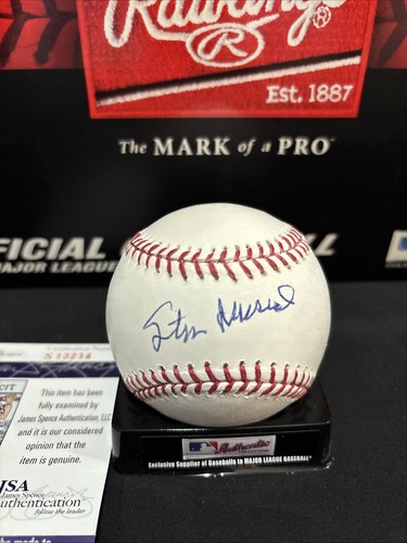 Stan Musial St. Louis Cardinals Autographed ROML Baseball JSA Authenticated - Picture 3 of 6