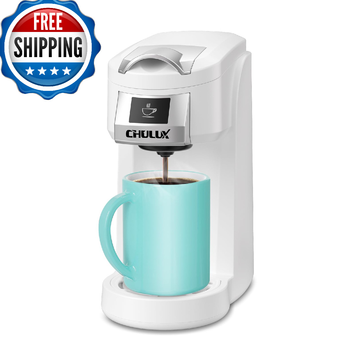 For K Cup, One Button Easy Coffee Machi