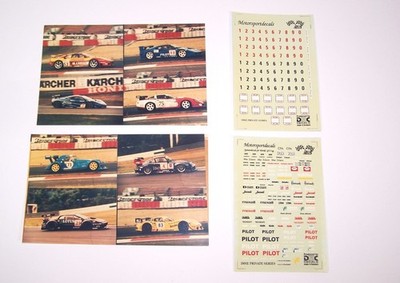 DMC/IMSE Private Series Motorsport Decals 1:87 - BPR Global GT Sportwagen Serie