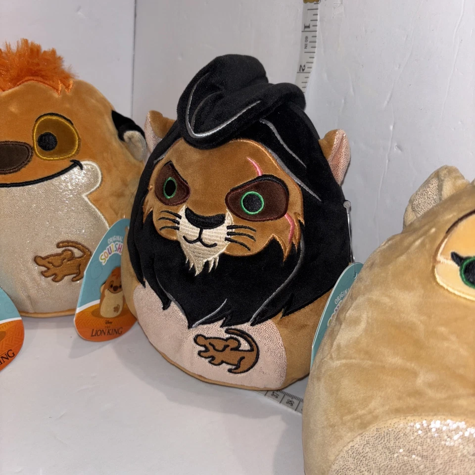 New Set Lion King SquishMallows : Simba,Nala,Scar,Timon! - Image 3 of 4