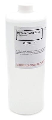 0.1M Hydrochloric Acid (1L) Essential For Chemistry Labs And Experiments