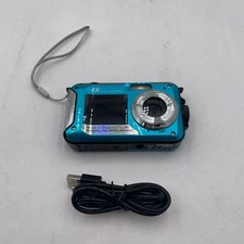 4K Underwater Camera 11FT Waterproof Camera 56MP Autofocus Underwater Camera
