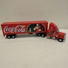 Coca Cola Santa Semi Truck and Helicopter Carrier 1:64 Scale — photo 3