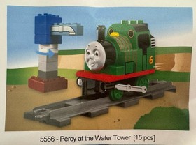 Complete Lego Duplo Thomas & Friends Set #5556 Percy at the Water Tower Train