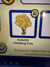 Webkinz Digital Items Autumn Climbing Tree