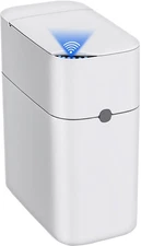 Touchless 3-Gallon Motion Sensor Trash Can - Slim Design for Home & Office