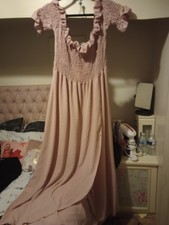Rose Pink Maxi Dress