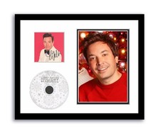 Jimmy Fallon Autographed Signed 11x14 Framed CD Photo Holiday Seasoning ACOA