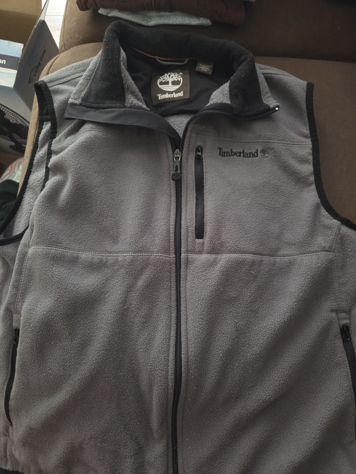 Timberland Zip Up Vest  Size M
