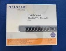 NETGEAR ProSAFE 8-PORT Gigabit VPN Firewall Model FVS318G 100NAS - New In Box