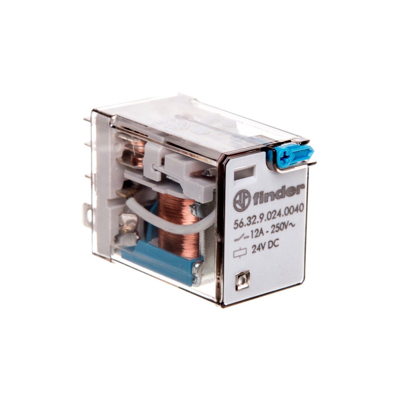RELÈ 2P 12A 24V DC 56.32.9.024.0040 - Immagine 2