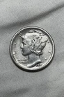 1924-S Mercury Silver Dime AU Condition nice Semi Key Date