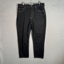 Everlane The Cheeky Jean Black Denim Pants Womens Size 30 Crop