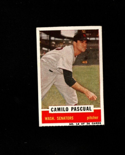 1960 Camilo Pascual #14