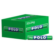 Nestle Polo Original Mints Box of 32 Rolls 34g Tubes Bulk Pack