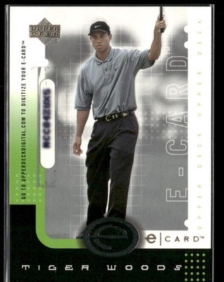 2001 Upper Deck #E-TW Tiger Woods e-Card