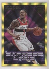 2018-19 Panini Donruss Express Lane Holo Yellow Laser 14/25 Bradley Beal #15 7s2
