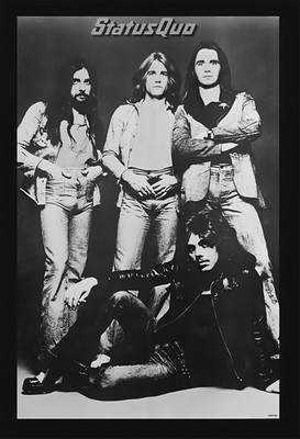Status Quo - Hello poster [repro] size 55,4 cm x 81,3 cm . . . [appr. 21'' x 32'']