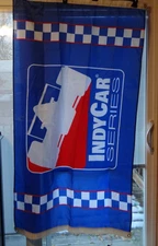 Indy Car Series flag banner Large 35"X62"  tailgate man cave BSI Products READ