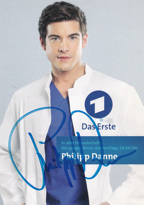 Autogramm - Philipp Danne (In aller Freundschaft - Die jungen Ärzte)