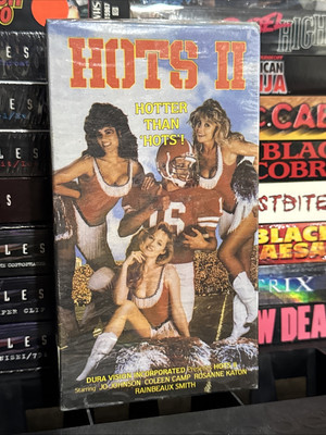 H.O.T.S. 2 VHS AKA The Swinging Cheerleaders  Duravision Sex Comedy Film SEALED