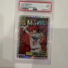 2022 Donruss Marvels Diamond #M1 Mike Trout PSA 9