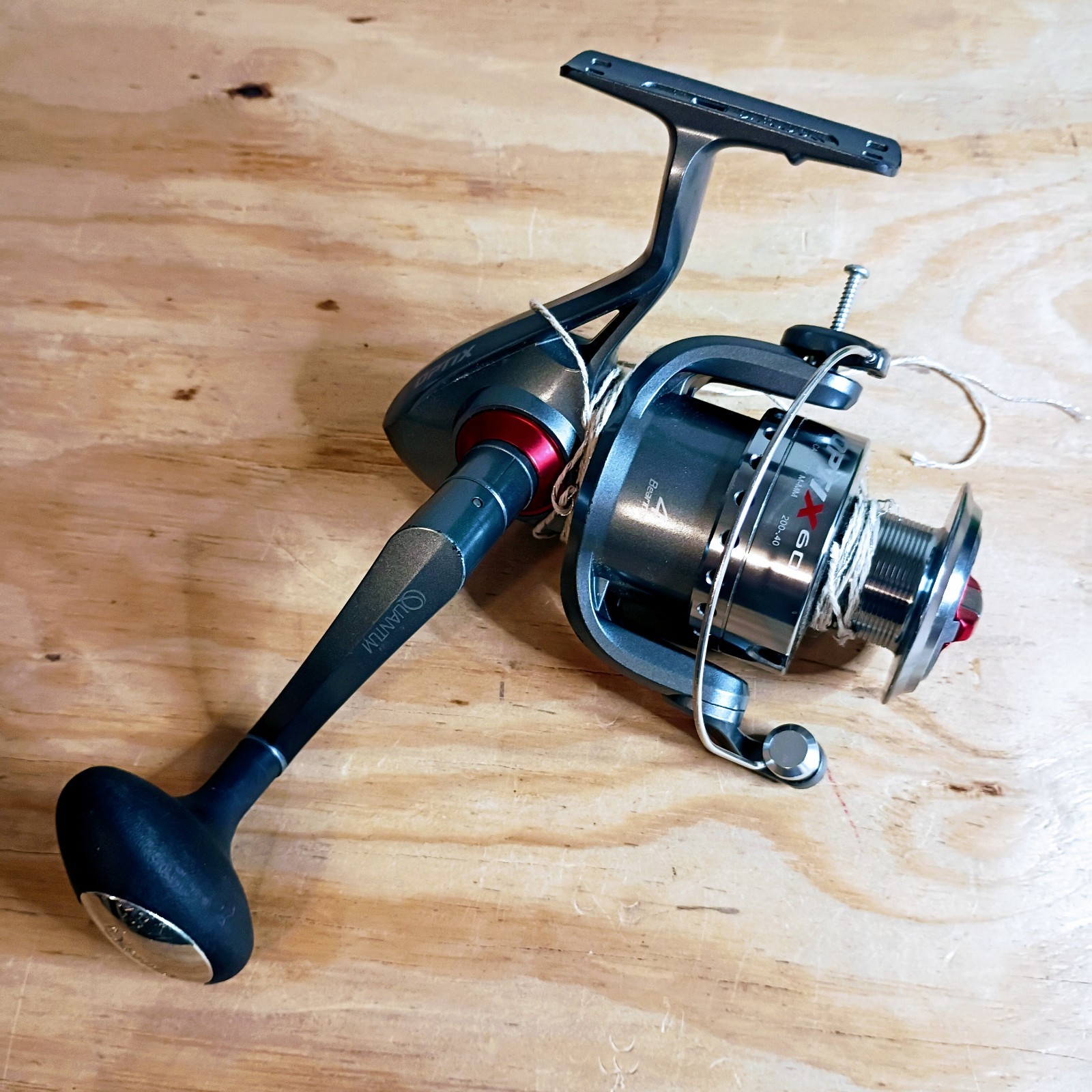 Quantum Optix 60 Spinning Reel OP60 - 4 Bearings - Smooth Ac
