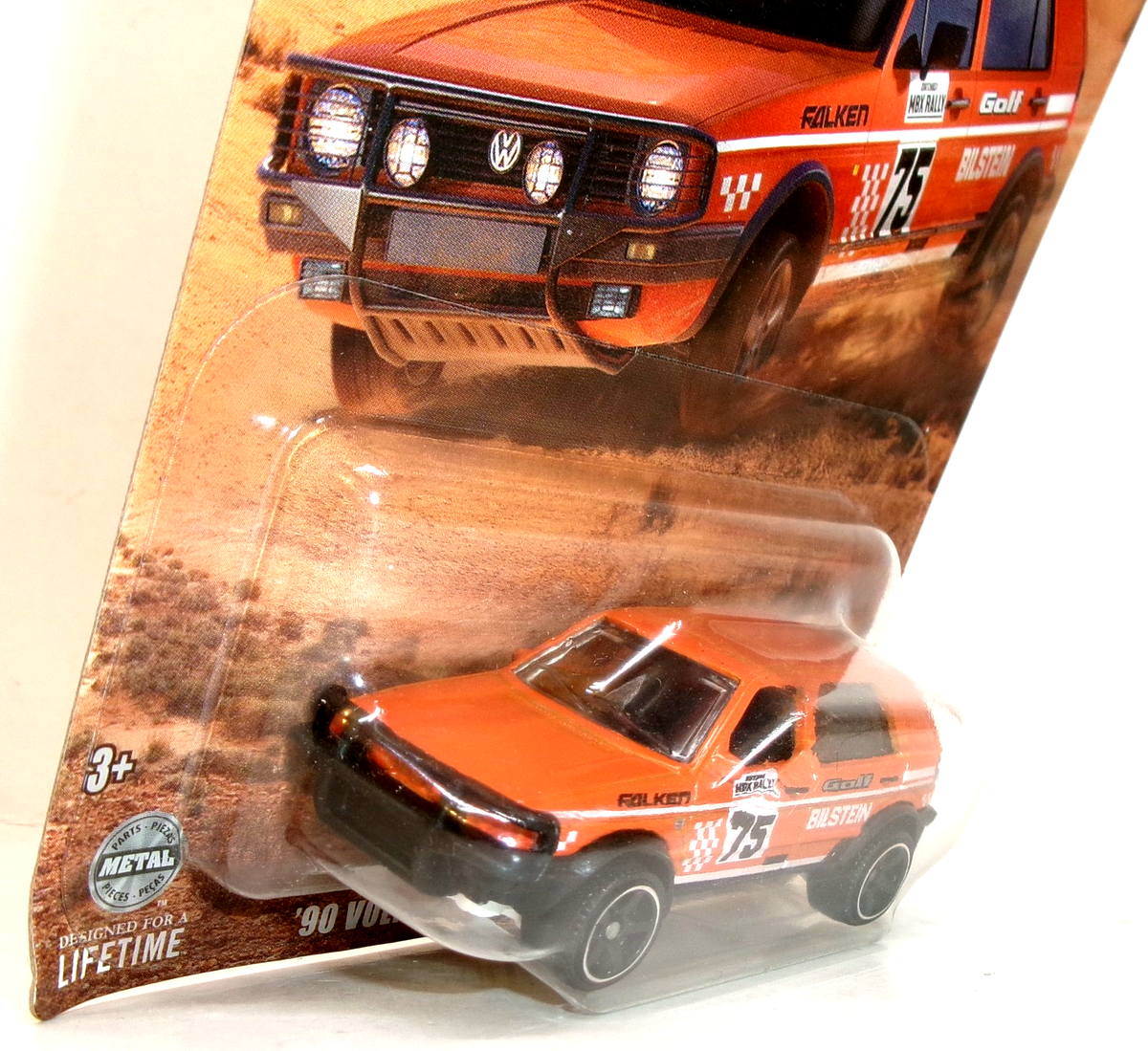 2024 MATCHBOX 1:64 MBX OFF ROAD RALLY II 3/6 ORANGE '90 VOLKSWAGEN