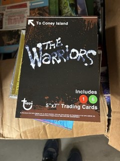 Topps 2014 The Warriors Movie 5 x 7 Trading Cards Complete Set Of 16