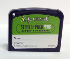 LeapFrog iQuest Starter Pack 4MB Cartridge ONLY 2002