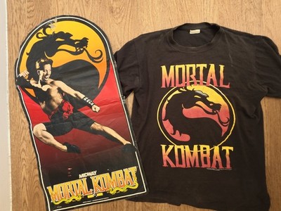Officially licensed vintage Mortal Kombat tee & official vintage arcade artwork