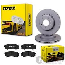 TEXTAR BREMSSCHEIBEN 312mm + BELÄGE HINTEN passend für TOYOTA LAND CRUISER