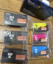 EZ Ink Cartridge Replacement for HP 950XL 951XL (6) Total Cartridges