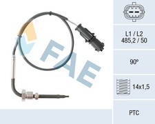 FAE Sensor Abgastemperatur 68080 M14x1,5 für FIAT PUNTO EVO QUBO FIORINO PEUGEOT