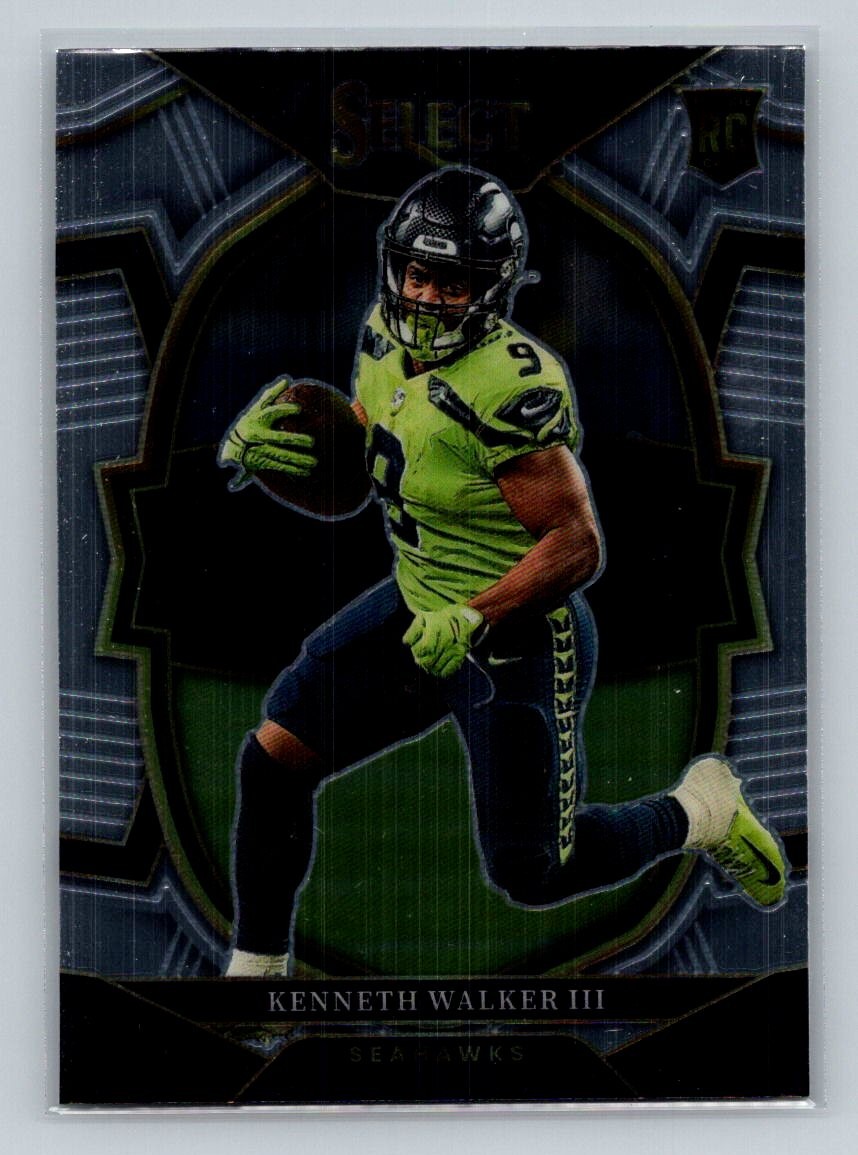 Kenneth Walker III 2022 Panini Select #2 RC