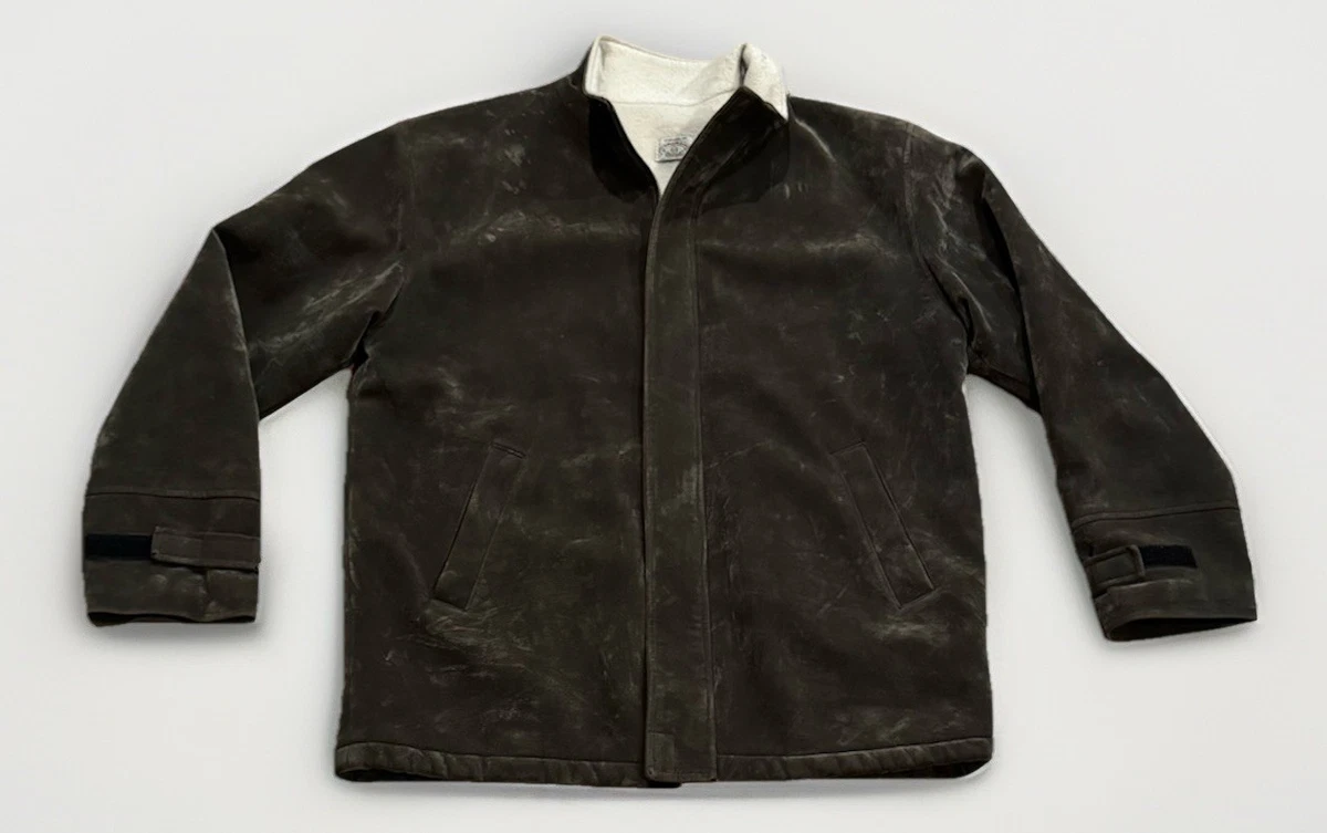 Armani Jeans Faux Leather Outer Shell Coats, Jackets & Vests for
