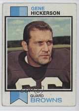 1973 Topps Gene Hickerson #183 1p7s