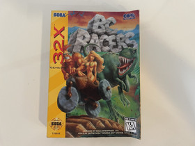 BC Racers (Sega 32X, 1995) - CIB w Manual - Untested