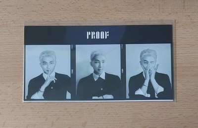 BTS RM Proof Triptych Pre-order Benefit OFFICIAL OVP