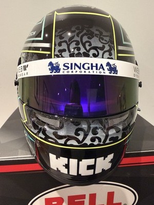 ZHOU GUANYU PFAHL KICK SAUBER 2024 1/2 HELM