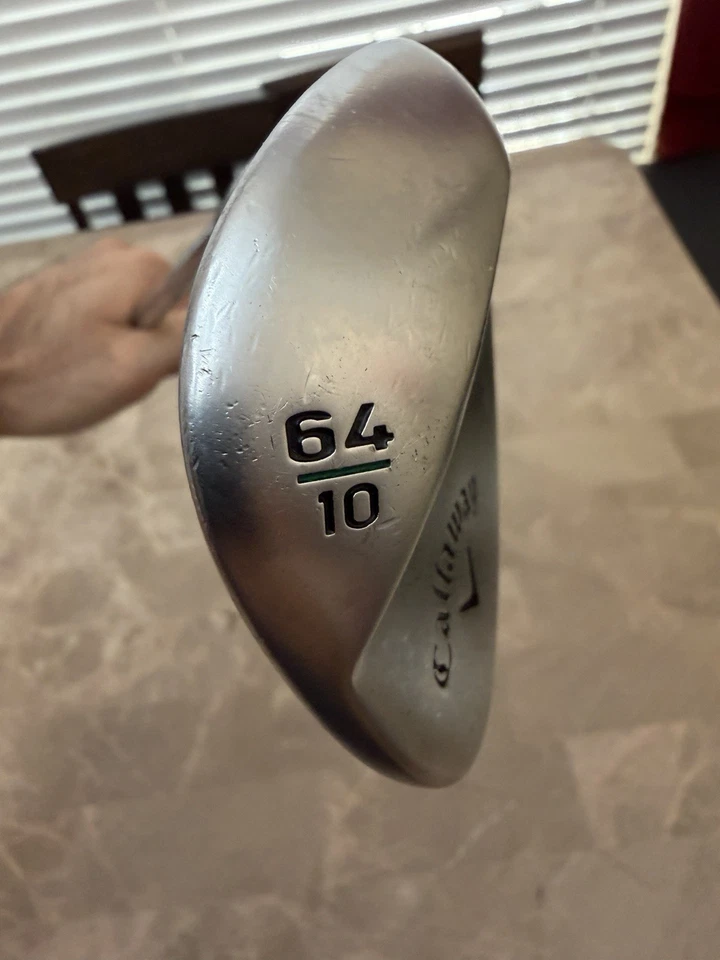 Callaway Mack Daddy PM Grind 64*-10 cuña derecha eje KBS Foto 3 de 4