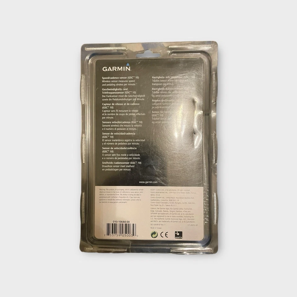 Garmin Sensore Velocità/Cadenza GSC 10 • Nuovo con scatola Nuovo con scatola • Made in 2011 - Immagine 2 di 2