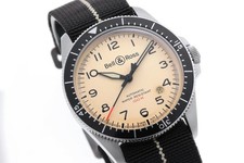 Bell & Ross BR V2-92 Military Automatic BRV292-BEI-ST SF Beige Used Watch 4